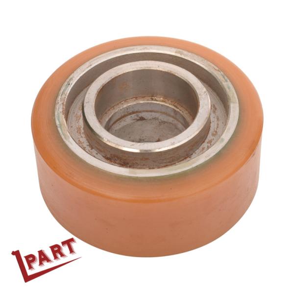 Forklift Polyurethane Industrial Wheels Pu Coated Wheels OD 125mm