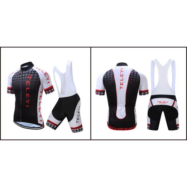 Костюм полиэстера задействуя Джерси для велосипеда задействуя аксессуаров быстро сушит короткие костюмы