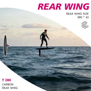 SURF SKINNY - 280/43 Carbon Rear Hydrofoil Wing AXIS Rear Wing Stab Stabilizer Tail Hydrofoil 