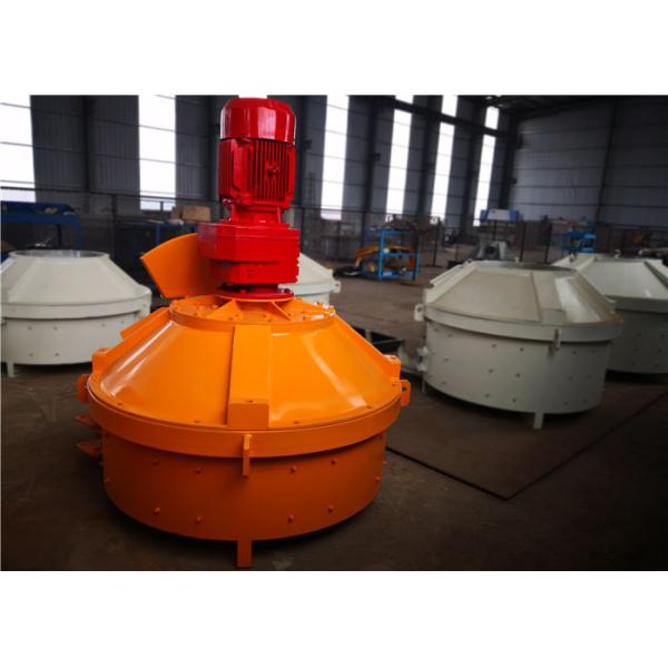 Low Energy Consumption Planetary Concrete Mixer With Manual 1 - 3 Unloading Doors