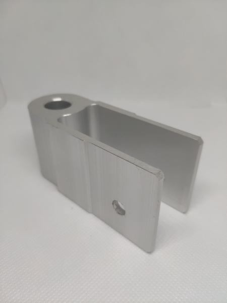 Silver Anodizing High Precision Aluminum CNC Machining Milling Drilling Music Equipment Parts
