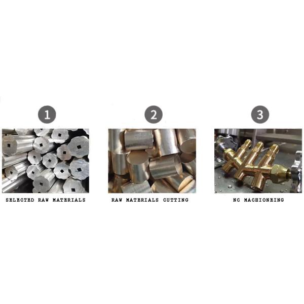 Pressure Gauge Pressure Measuring Instruments Named Brass Single Manifold For Refrigeration Hvac