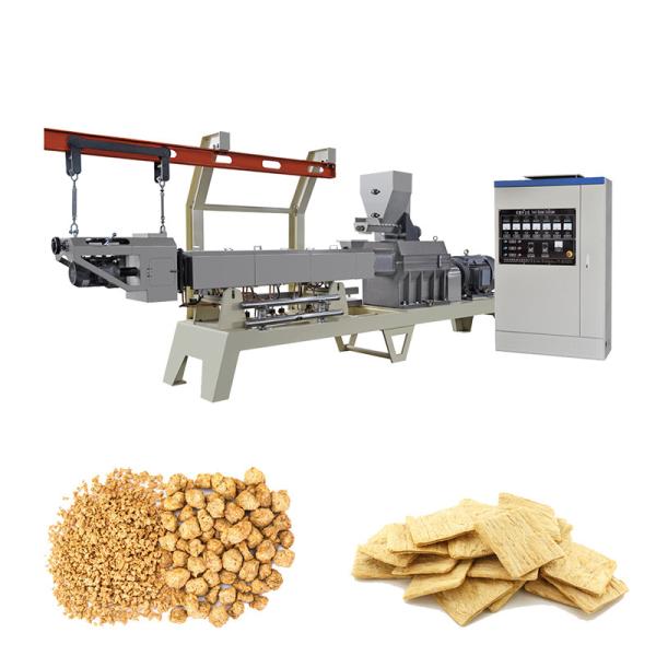 linha de produção maquinaria da carne da proteína de soja de 380V 50HZ 150kg/H do petisco