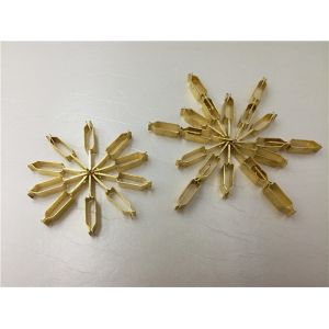 Precision Brass Metal Stamping , Progressive Die Stamping Slow Speed Wire Cutting