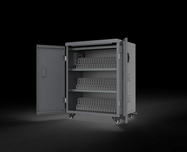 Chariot de chargement USB 54 emplacements avec système de protection de sécurité 8S