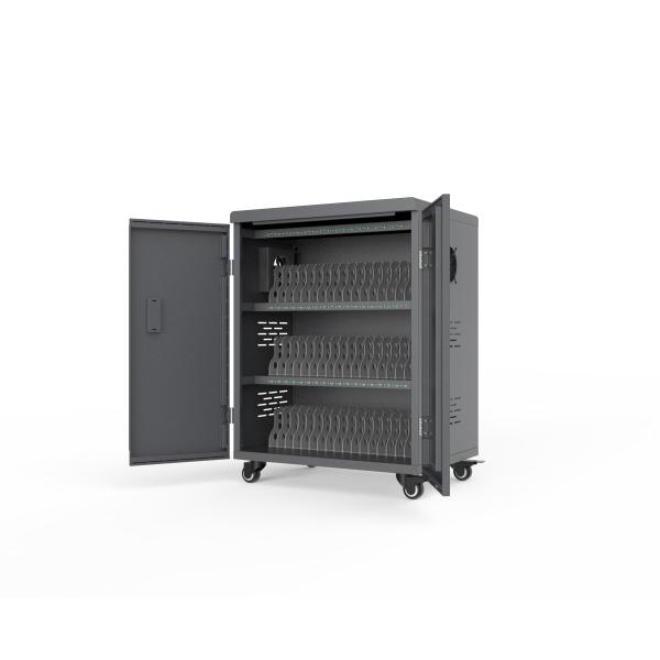 USB Type Smart Tablet Charging Cabinet 54 Ports Ipads Charging Cart