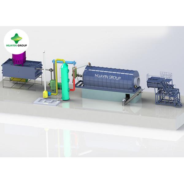 High Temperature Small Tyre Pyrolysis Plant With Profit Analysis
