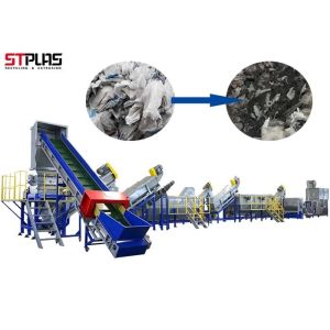 Полиэтиленовая пленка ОЭМ моя повторно использующ сплетенное ПЭ машины ненужное/ПП кладет моя линию в мешки