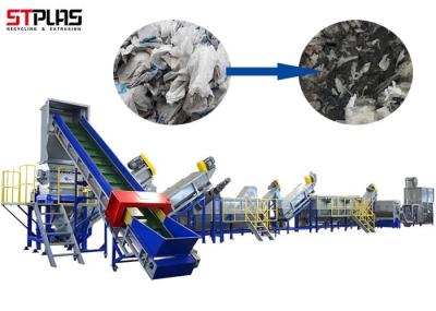 OEM Plastic Film Washing Recycling Machine Waste PE / PP Woven Bag Washing Line