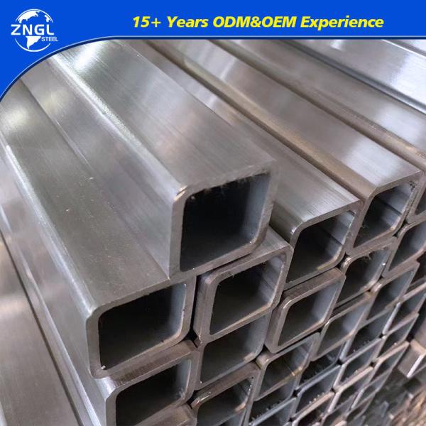 Ss 301 302 304 316 1.431 1.4319 Stainless Steel Seamless Square Rectangular Tube Pipe for Cutting