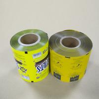 Ruloir de film en aluminium-plastique. Film de barrière lourd. Tailles personnalisées de 10 à 2000 mm. Recyclable sans BPA. Emballage alimentaire pharmaceutique.
