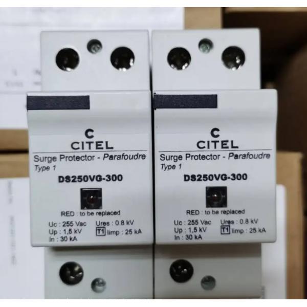 Ограничитель перенапряжения электропитания AC Minefrier DS250VG-300 с дисплеем недостатка