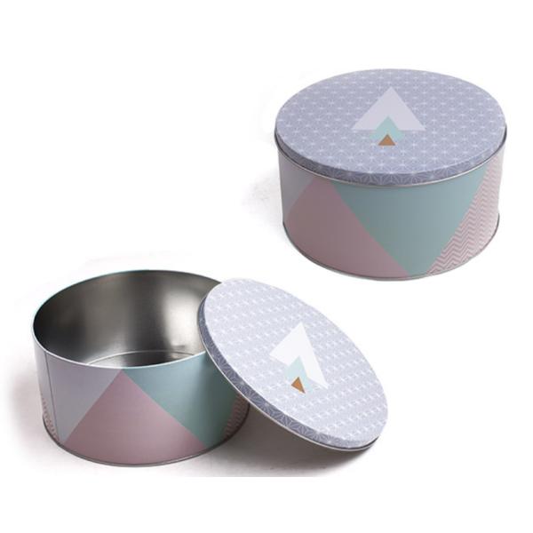 Изготовленная на заказ упаковка еды коробки торта металла коробки олова печенья 0.23mm