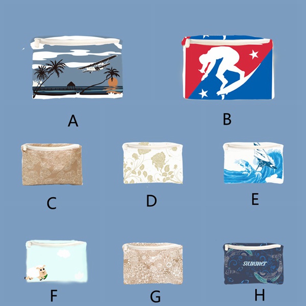 Бумажный мешок Du Pont молнии пляжа перемещения косметический