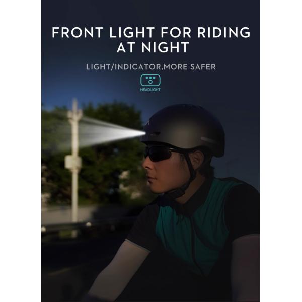 Smart Cycling Helmet with 8-Hour Recording Camera Good and ABS Shell EPS Inner Liner