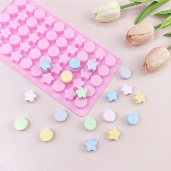 Disposable Silicone Mold Mini Cartoon Animal Wax Bottle Sugar Chocolate Candy Fire Paint Wax Grain Mousse Cake Tools Decoration
