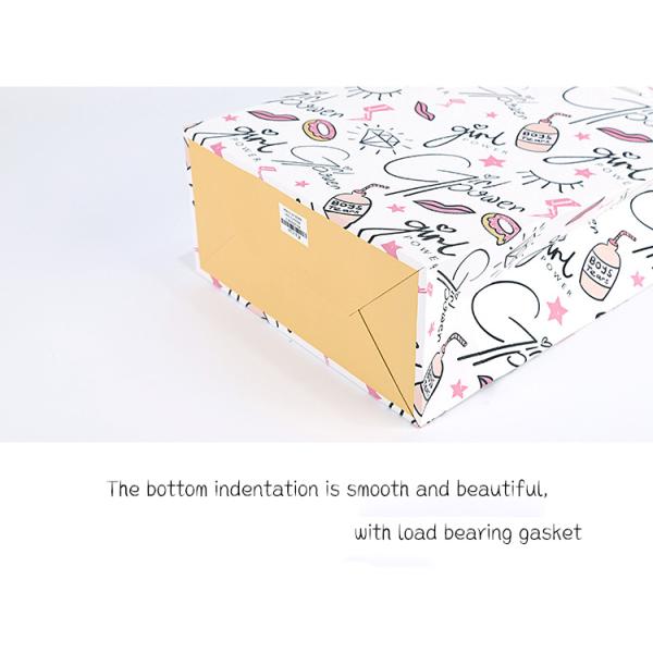 Ultraportable Kraft Paper Christmas Bags