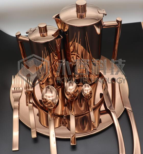 PVD Equipamento de revestimento de cor de ouro, máquina de revestimento de decoração multi-arco