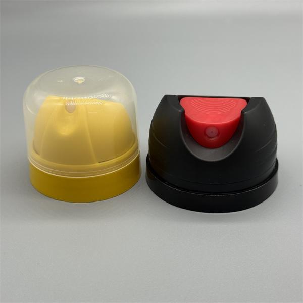 Valve de pulvérisation corporelle de déodorant compact pour les tailles de voyage conformes à la TSA avec un haut-de-boîte anti-fuite et un verrou de 0,5s