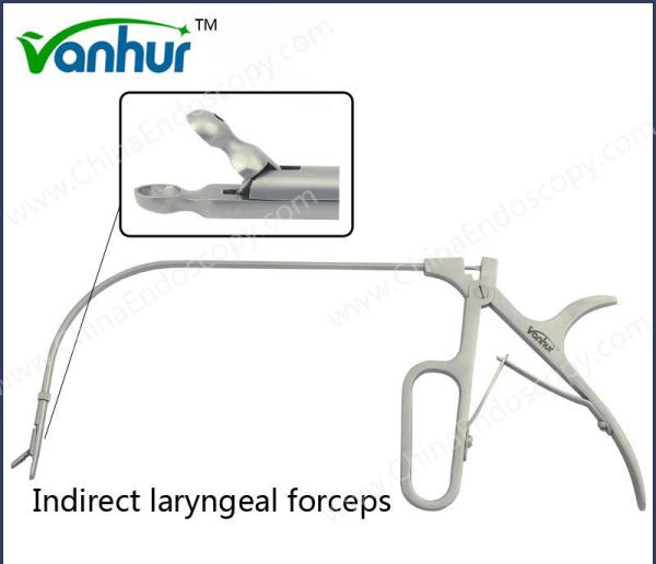 Group Adult General Laryngoscopy Instruments Indirect Laryngeal Forceps Customization