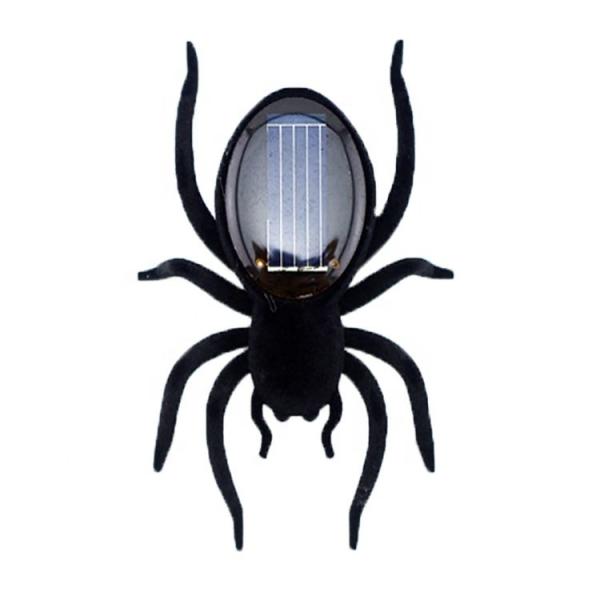 Nouveauté de danse et fantaisie Noirs Juguetes 2023 Jouets solaires Peluche Araignée Jouets solaires pour enfants