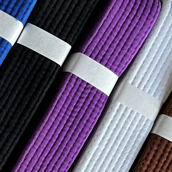 Digital Print Unisex Custom Designed 100% Cotton Jiu Jitsu Belt BJJ Belt for Martial Arts