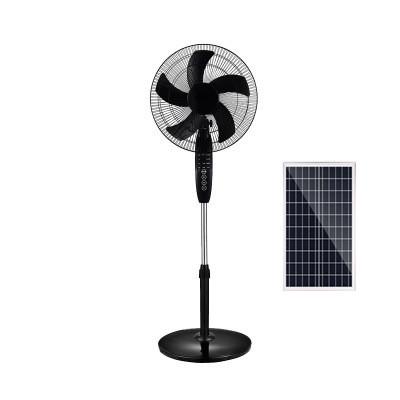 Air Cooling SAA 1A Adapter Solar Pedestal Fan 24000mah