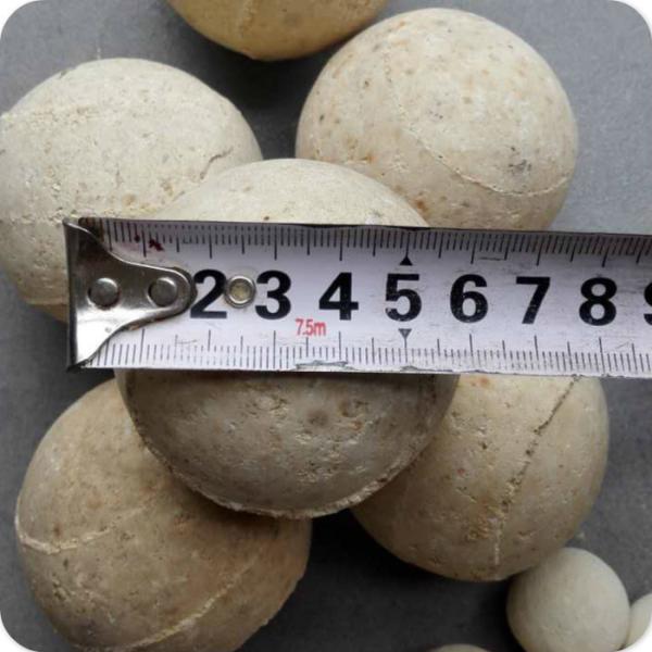 65% Al2O3 Content Grinding Ball 5-8mm Alumina Ceramic Beads for Precision Grinding