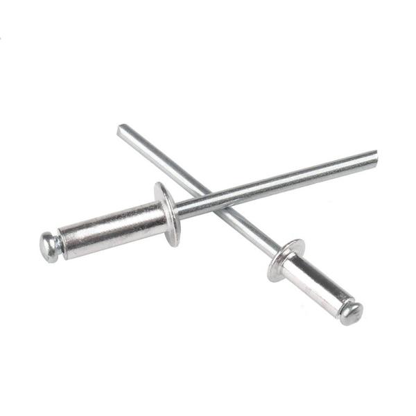 Sliver Car Maintenance Accessories Self Plugging Open End waterproof rivets aluminum