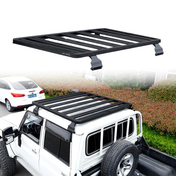 E-coat Powder Coat Finish Aluminum Alloy Roof Tray for Car Roof Racks