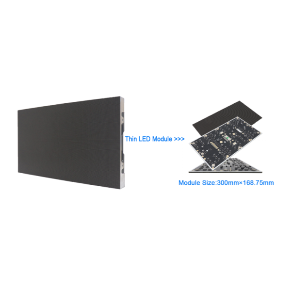 P1.25 Fine Pitch Indoor COB LED Display Ultra Thin Video Wall HD Screen