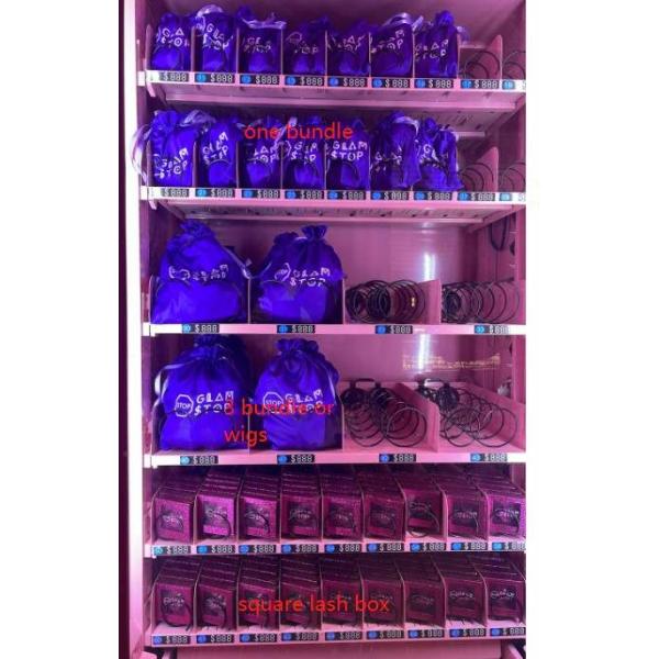 Euro Standard 49 Inch Full Touch Screen  Vending Machine Credit Card and Token Payment System for Beauty Products