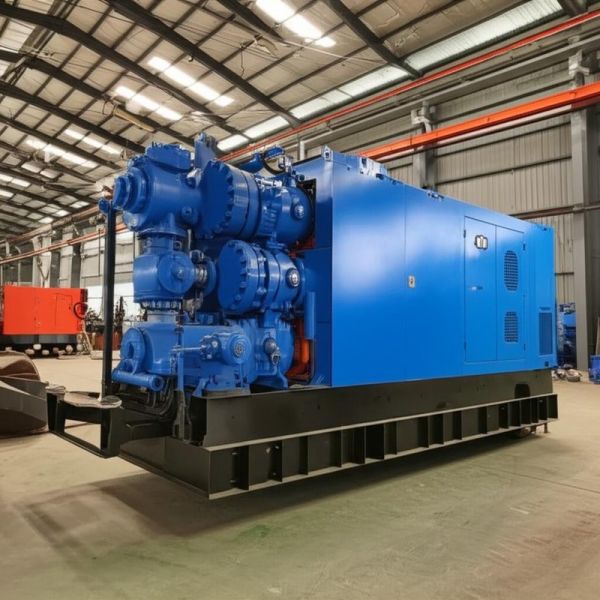 Heavy Duty Hydraulic Fracturing Pump with 500-1500 GPM Flow Rate and 5000-10000 PSI Pressure