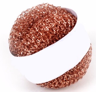 0.2mm Copperized Stainless Steel Pot Cleaner With Strong Cleaning Capacity