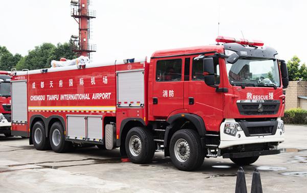 SINOTRUK HOWO 18T espuma de água CAFS Caminhão de combate a incêndios Preço Veículo especializado China Fábrica