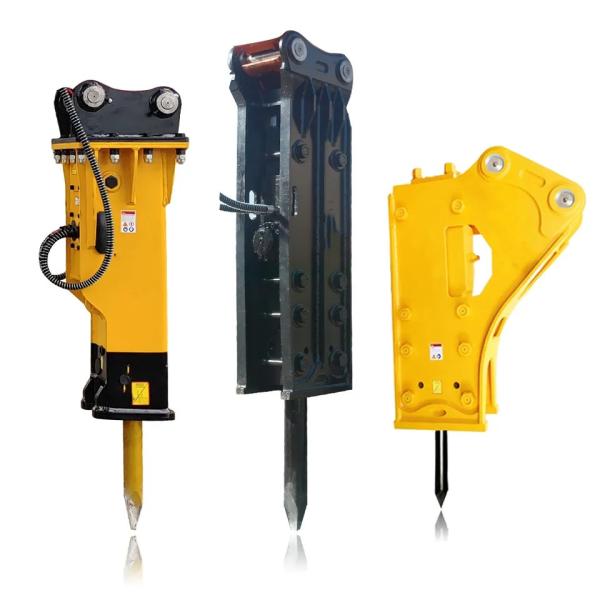Sb81 Excavator Hydraulic Breaker , Construction 20ton Excavator Rock Breaker