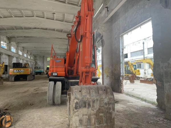 2012 Year Used Wheeled Mini Excavator Doosan DH150W-7 Good Condition