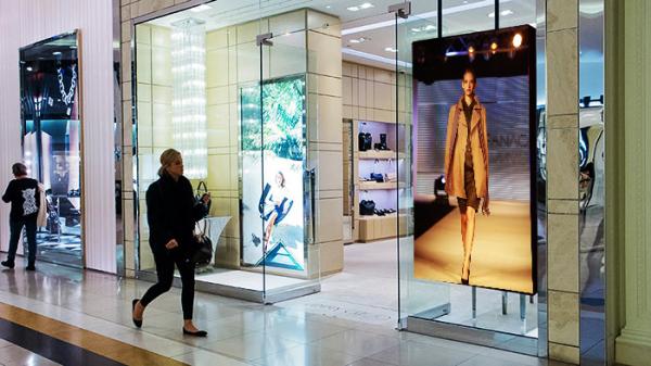 P1.9 Pixel Digital Poster Display Hanging Indoor LED Screen Ultra Lightweight