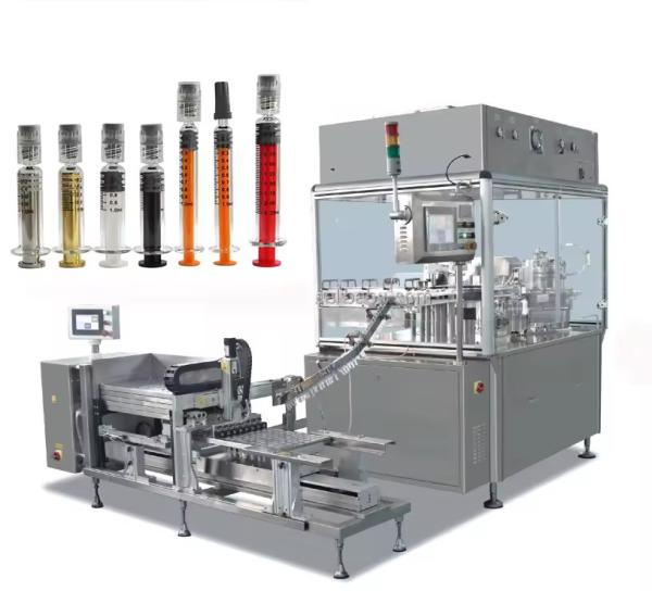 PLC Prefilled Syringe Filling Machine For Accurate Liquid Filling