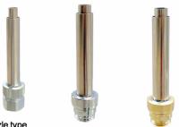 Chrome Small Air Mixed Trumpet Fountain Nozzle Jet Water Fountain Spray Heads