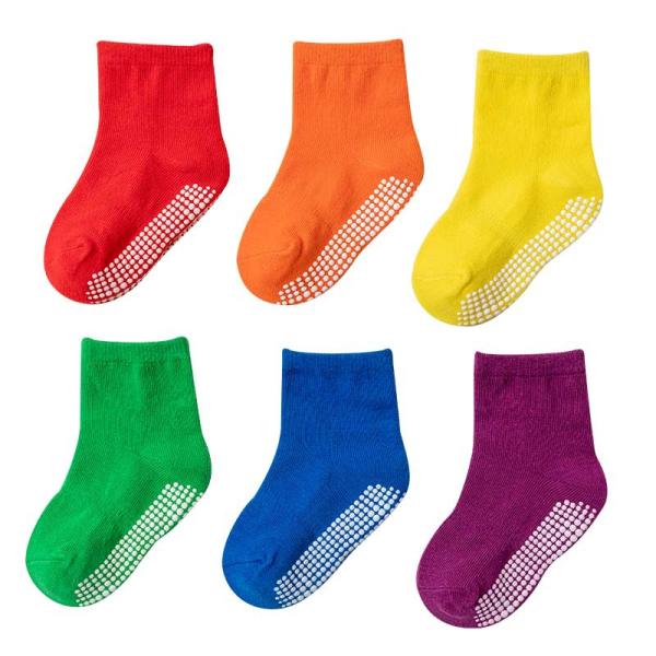 Low Cut Ankle Short Socks For Children Girls Polyester Non Skid