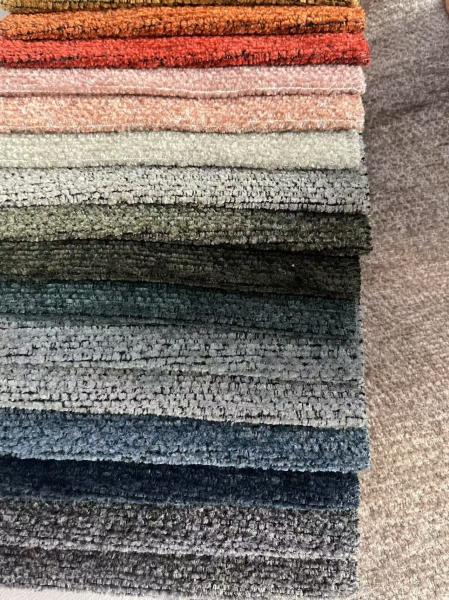Yarn Dyed Velvet Sofa Fabric Long Lasting Wrinkle Resistant For Curtain