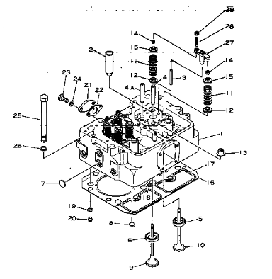 6127111335 6127111325 6127-11-1335 6127-11-1325 S6D155-4 Engine Valve Seat