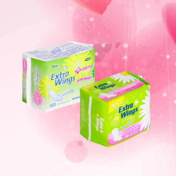 Оптовая торговля запасами второго класса женские прокладки одноразовые женские анионные санитарные салфетки