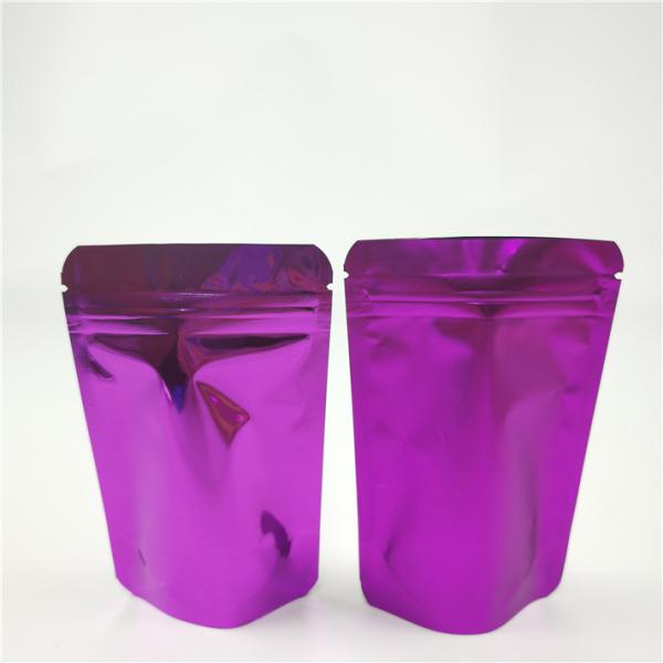 ISO Stand Up Zipper Pouch Moisture Proof Food Grade Plastic Packaging Bags