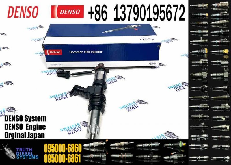 095000-6860 23670-59055 High Qualit Common Rail Deisel Fuel Injector Rail Engine Fuel Injector