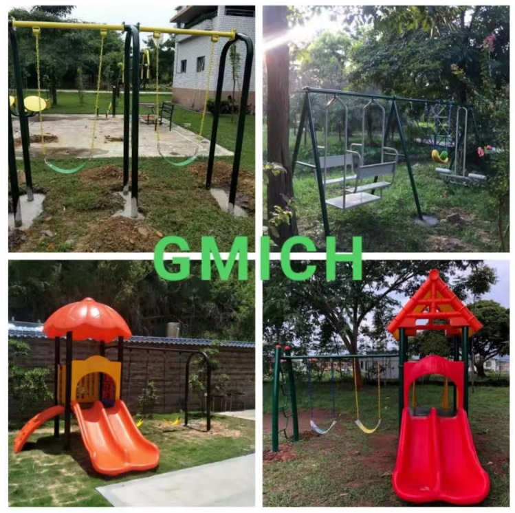 durable Customized Swing N Slide Plastic Slide Commercial Playground
