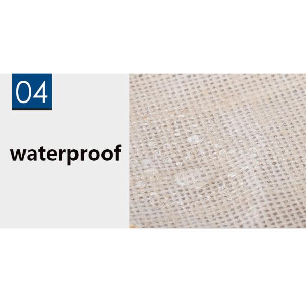 Bag Square Shape Laminated Waterproof Canvas Cotton Shopping Tote Beach Bag for Promotion