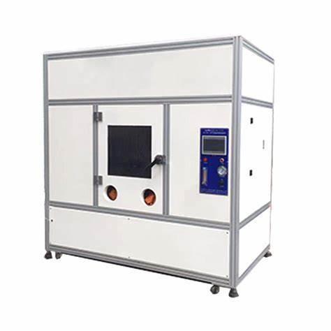 Vertical Horizontal Combustion Test Chamber With UL1581 Standard