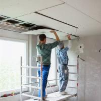 Decorative 12mm Plaster Board , Gypsum Board 4x8 For Internal Wall Partition